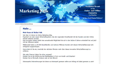 Desktop Screenshot of marketing-falk.com