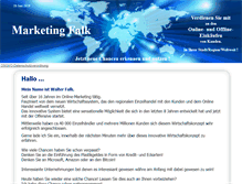 Tablet Screenshot of marketing-falk.com